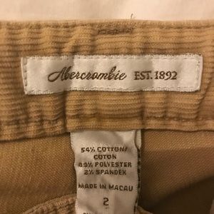 Abercrombie cords